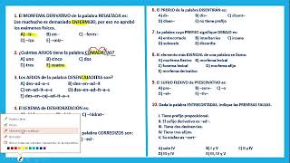 28 Preguntas tipo admisión Morfología 4°  R v [upl. by Leiad5]