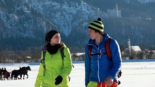 Winterwandern in Schwangau im Allgäu [upl. by Ihsorih124]