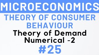 25 Part2 Numerical Questions on Theory of Demand MEC101 IGNOU  Kanishka Luthra [upl. by Onimod]