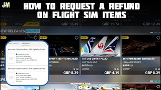 How to Request a Refund on Flight Simulator Items for Xbox Series X [upl. by Yenwat]