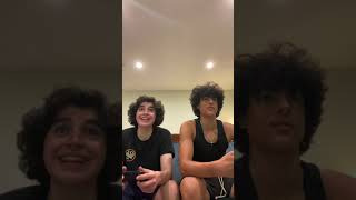 Bodhi Sabongui and Griffin Santopietro Instagram livestream 14 Jul 2023 p2 [upl. by Uehttam]