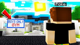 I Went To BOYS ONLY Gym OWNER Had An UNHEALTHY SECRET Minecraft [upl. by Aracat]