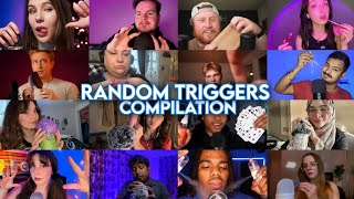 ASMR Random Triggers Compilation  Fast amp Aggressive ASMR [upl. by Fosdick]