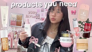 🎀 TIKTOK SHOULD MAKE YOU BUY IT high end  affordable  viral aesthetic makeup skincare review [upl. by Brannon92]