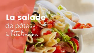 La recette de la salade de pâtes à litalienne [upl. by Angus]