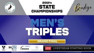 2024 State Champs  Men’s Triples  Grand Final [upl. by Zelten]