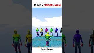 Funny SpiderMan GtaV funny shorts fb hahaha reels [upl. by Marfe]