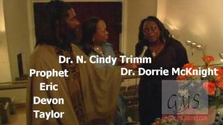 GMSNews InterviewDr Dorie McKnight and Dr N Cindy Trimm stageplay Love Covers [upl. by Yerd]