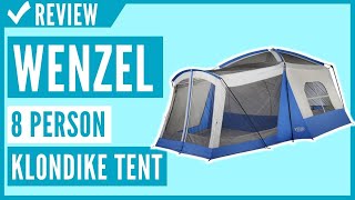 Wenzel 8 Person Klondike Tent Review [upl. by Soni]