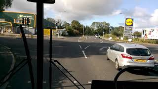 MK1 Leyland National GLJ681N Blandford drive round [upl. by Rab]