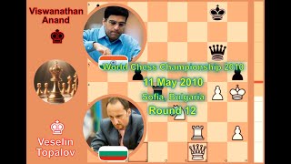 Anand beats Topalov  2010 World Chess Championship [upl. by Naryk]