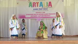 Kids oppana  Asmi fest 2024 Real public school [upl. by Aivartal]