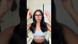 Glueless is everything🌸 Jessies Wig wigs lacewigs gluelesswig wigtutorial autumnstyle [upl. by Enos]