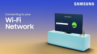 Connecting your Samsung TV to a WiFi Network  Samsung US [upl. by Klimesh350]