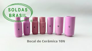 Bocais de CerÃ¢mica TIG 10N  Soldas Brasil [upl. by Orlanta]