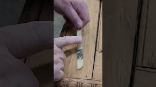 Spot Sanding woodworking diy furniturerepair restoredfurniture furniturerestoration sanding [upl. by Marigolde]