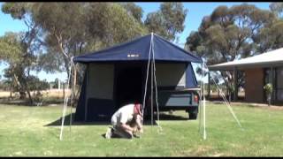 Camper Trailer Tents  Setting up your Oztrail Camper Trailer Tent [upl. by Laney]