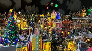 Lemax Christmas Village 20232024 ​⁠Lemaxcollection christmasvillage lemax kerstshow [upl. by Aisyram]