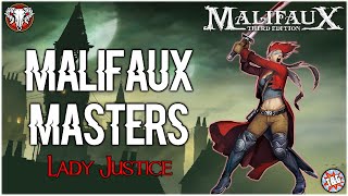 Malifaux Masters Lady Justice Guild [upl. by Letty]