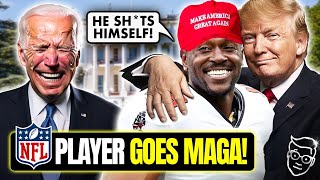 Antonio Brown Goes BEAST MODE On Joe Biden Hes SHT Himself and FALLS Overquot 😂 ENDORSES Trump [upl. by Edyth]