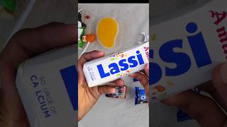 amul lassi unboxing Asmr shortvideo asmr [upl. by Silirama]