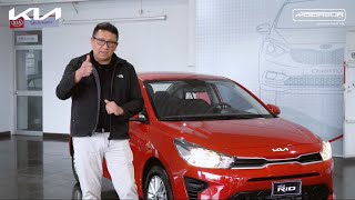 KIA RIO SEDÁN 2022 REVIEW  MOTORSUR [upl. by Ynaffat]