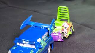 Pixar cars  tuner scene remake  stop motion [upl. by Pachton]