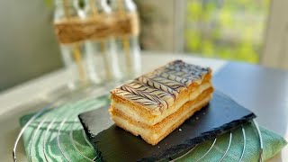 How i can make easy mille feuille in 15 minutes [upl. by Nahgam]