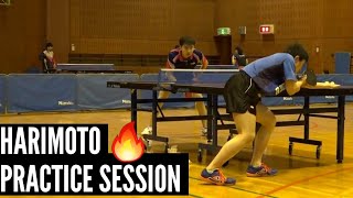 Tomokazu Harimoto Training session 2019  Private Recording [upl. by Brewster149]