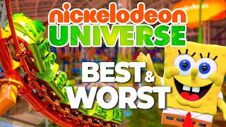 Top 10 Best amp Worst Rides at Nickelodeon Universe Theme Park  American Dream Mall [upl. by Duax]