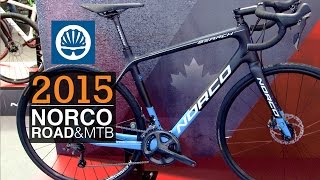 Norco 2015 Search Gravel Threshold CX amp Range 1 Enduro bikes [upl. by Hevak42]