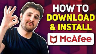 How To Download amp Install McAfee Antivirus  Easy Tutorial [upl. by Omura]