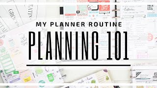 PLANNING 101  My Planner ROUTINE  My Complete Guide on How I Plan  At Home With Quita [upl. by Sama]