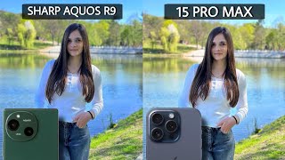 Sharp Aquos R9 vs iPhone 15 Pro Max Camera Test Comparison [upl. by Kalle806]