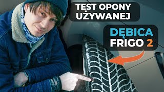 Dębica FRIGO 2  TEST używanej 4 letniej OPONY Zimowej  Moto LAB [upl. by French141]