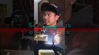 HAUNTED CONSTRUCTION WORKER STORY 😱 haunted ghost scary shorts [upl. by Aronael903]