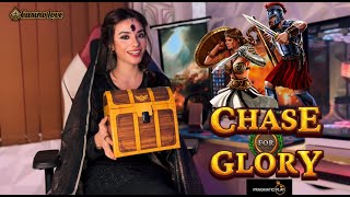 The Chase for Glory game  four gladiators fighting for fortune in this Pragmatic Play slot [upl. by Nahgeem]