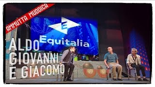 Equitalia 1 di 2  Ammutta Muddica  Aldo Giovanni e Giacomo [upl. by Goeselt]