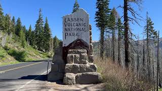 Lassen Volcanic National Park  Kings Creek Falls Trail  ReddingSusanville California  4K [upl. by Arhas]