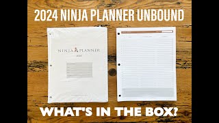 2024 Ninja Planner Unbound Whats in the Box [upl. by Geier]