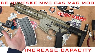 DE Noveske Ghetto Blaster MWS Magazine Gas Mod [upl. by Mildrid]