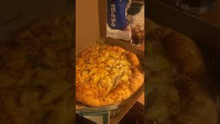 Anchovies And Pineapple 😋 food pizza viral rate review [upl. by Lemert26]