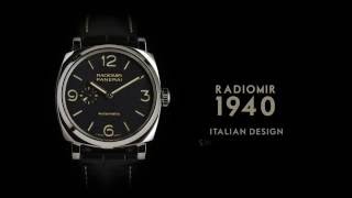 Panerai Radiomir Italian Design Swiss Technology [upl. by Tace]