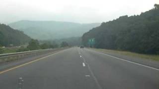 East River Mountain Tunnel on I77 North in Virginia [upl. by Harve]