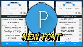 Cara Menambahkan Font Baru Di Pixellab [upl. by Eserrehs]