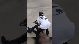 Scotty Cranmer’s first crash on his bike after the accident that left him paralyzed￼ [upl. by Snilloc479]