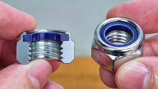 I make my own Locknuts  DIY Nylon Nuts [upl. by Okin528]