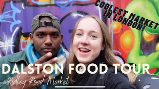 Ridley Road Market in Dalston LONDON MARKET TOUR Best market for groceries in London [upl. by Binah]