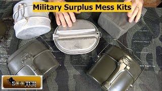 Military Surplus Mess Kit Comparison [upl. by Vallie751]