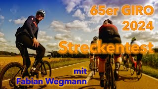 Münsterland GIRO 2024 65er Streckentest mit Fabian Wegmann [upl. by Blalock]